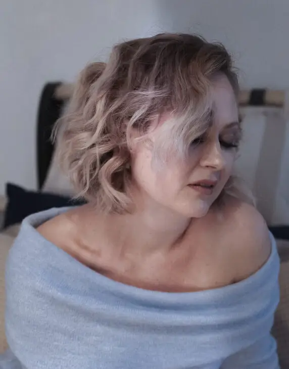 Blonde Haare