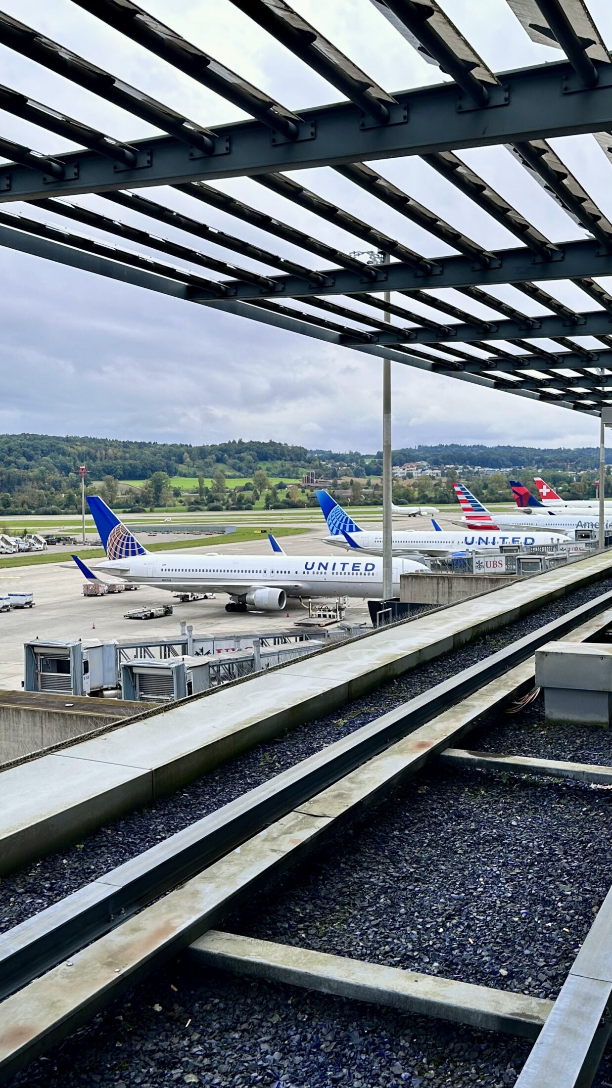 Flughafen Zürich Terasse